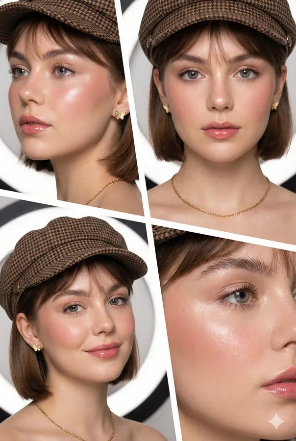 นิตยสารเกาหลี 4 ช่อง: ผิวใส ผมบ๊อบ สไตล์ใสๆ 1