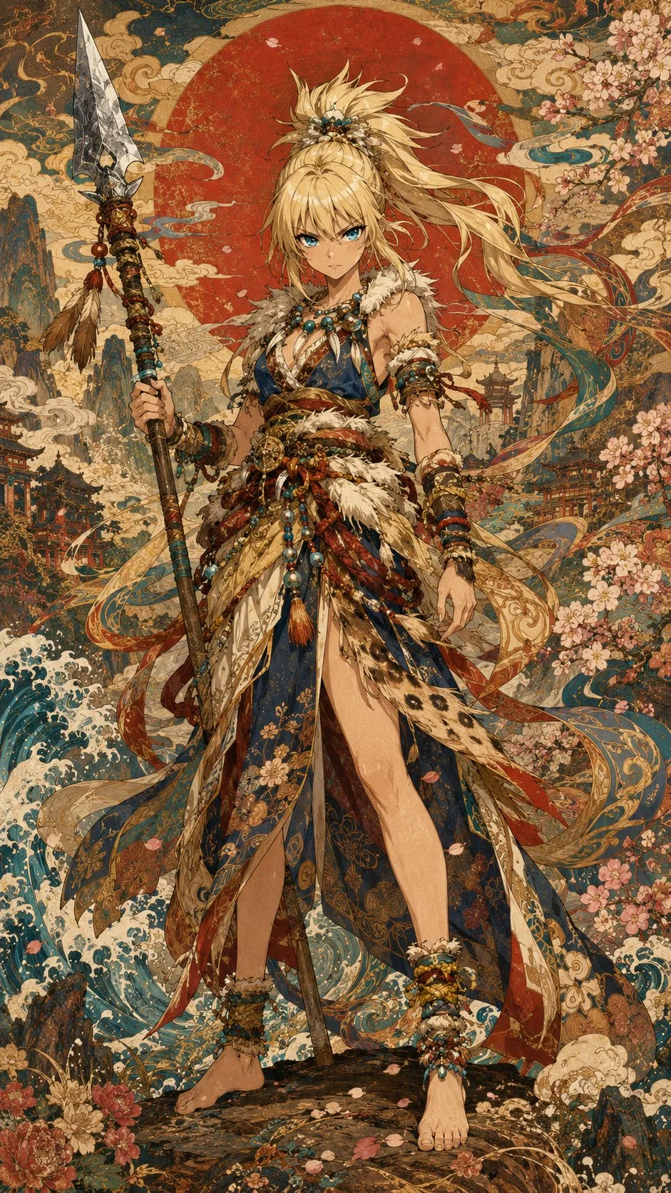 โคฮาคุสไตล์เอโดะ: ภาพวาดประณีตสุดอลังการ 1