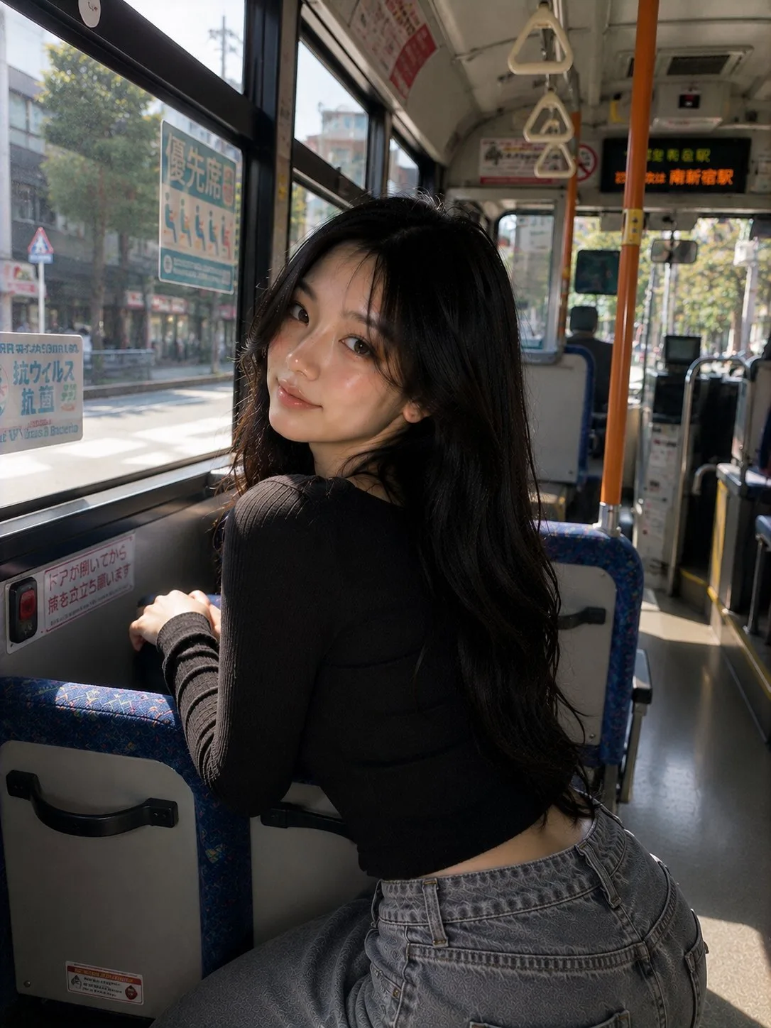 สาวเกาหลีบนรถเมล์ญี่ปุ่น: ภาพเหมือนสมจริง 2