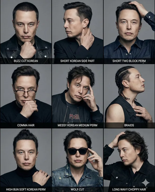 นายแบบเกาหลีแนว High-Fashion 9 ทรงผมสุดฮิต