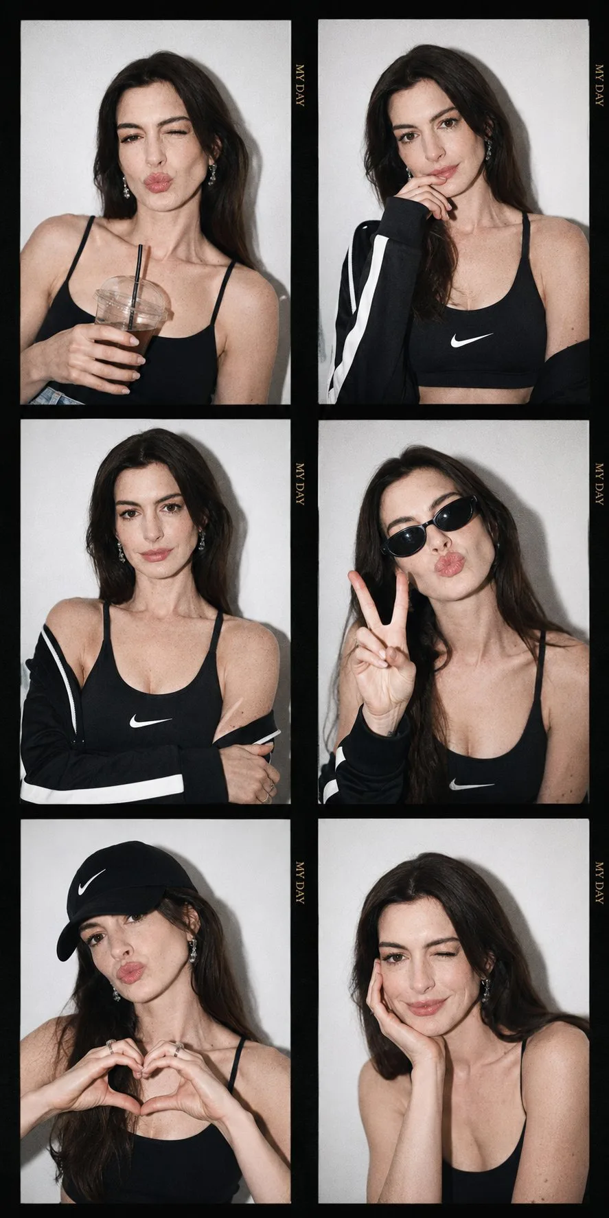 ภาพคอลลาจ Photoism สไตล์เกาหลี 6 ช่อง 1