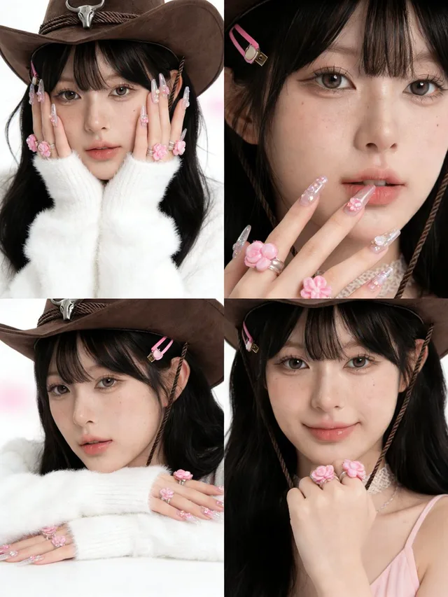 สาวหวานเย็นชาสไตล์เกาหลี 4 ช่อง