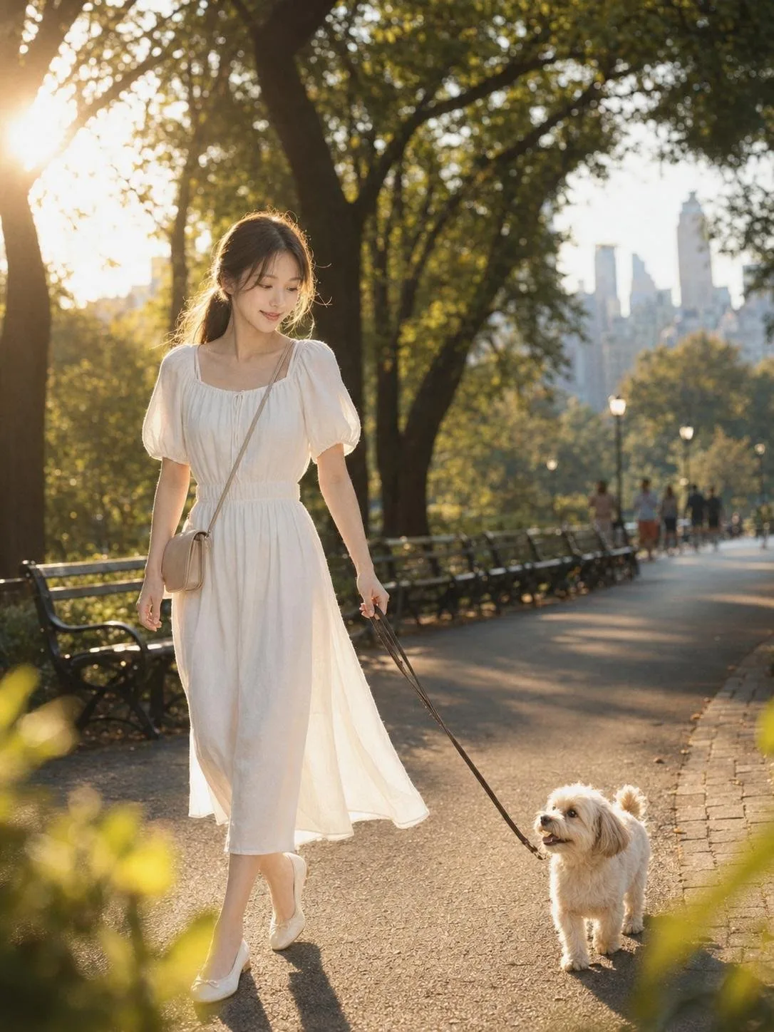 ภาพยนตร์สตรีเกาหลีกับพุดเดิลที่ DUMBO บรูคลิน 1