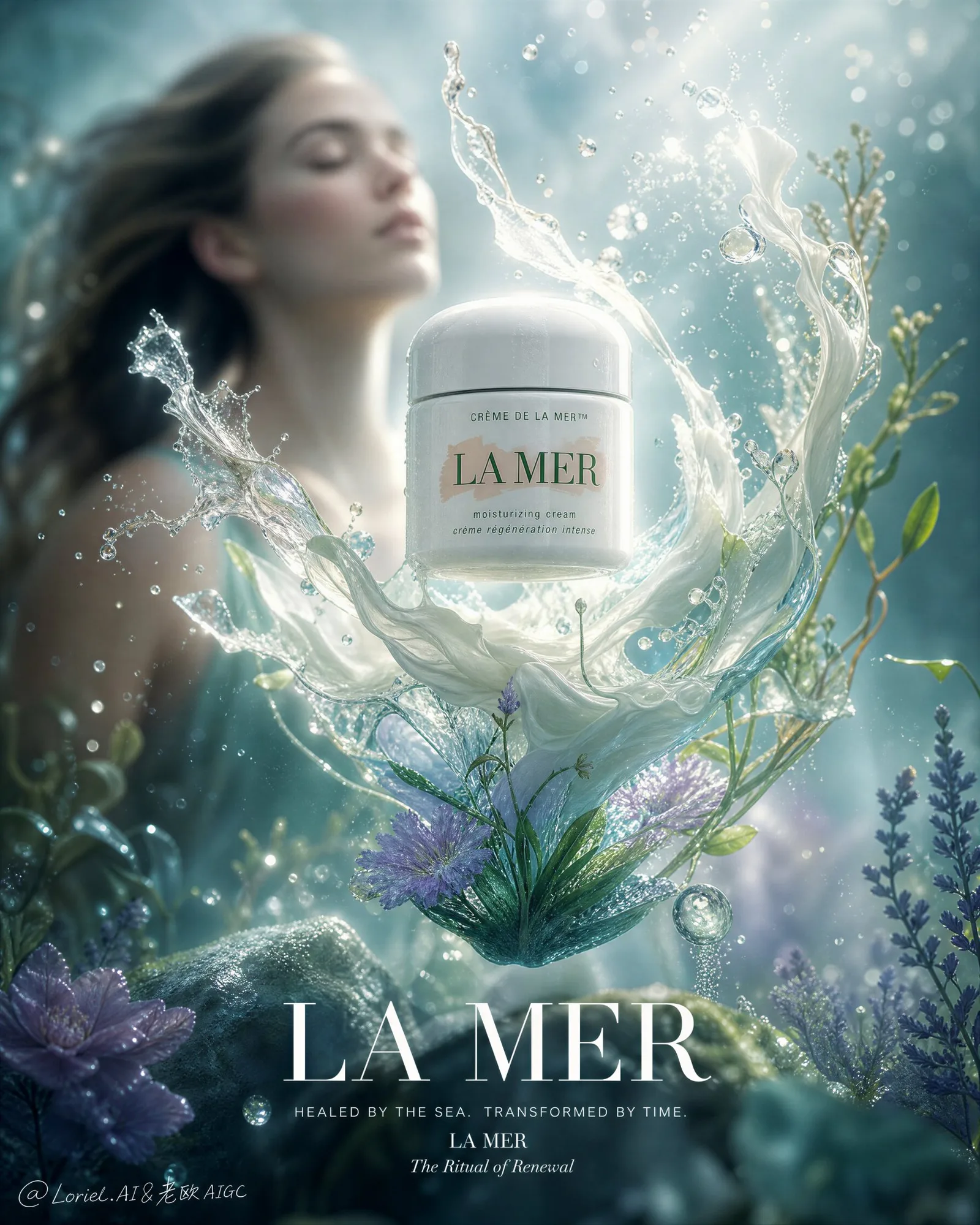 โปสเตอร์ La Mer: ผลิตภัณฑ์ลอยเหนือโลกแฟนตาซี 1