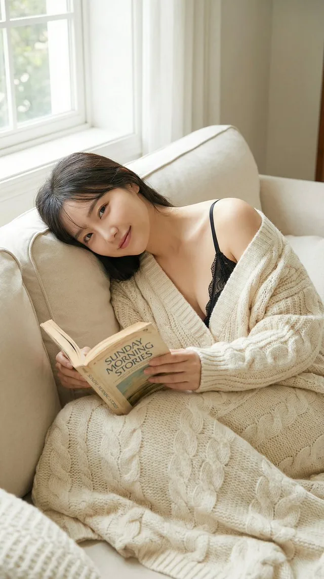 สาวหวานชุดลูกไม้ในเช้าวันอาทิตย์สุดชิล
