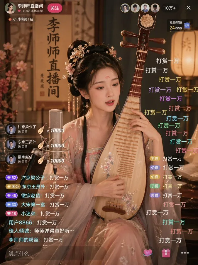 หลี่ซือซือ: ไลฟ์สไตล์เพลงโบราณบรรเลงผีผา 1