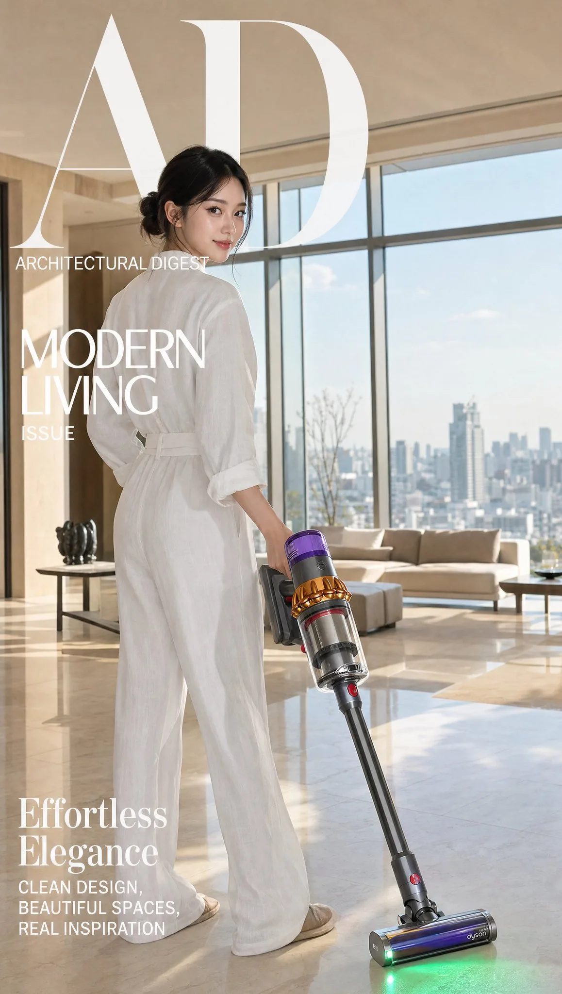 ปกนิตยสาร Dyson สไตล์เกาหลี: เรียบหรู มินิมอล 1