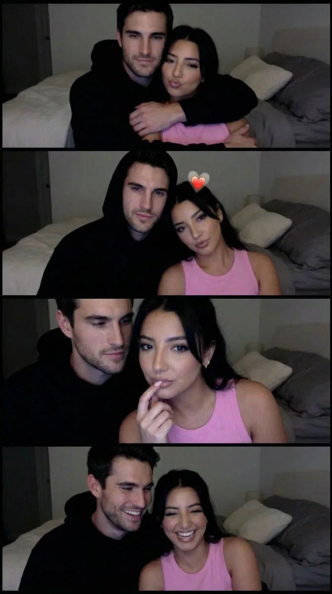 คู่รัก LoFi ในห้องนอนแสงอบอุ่น 1