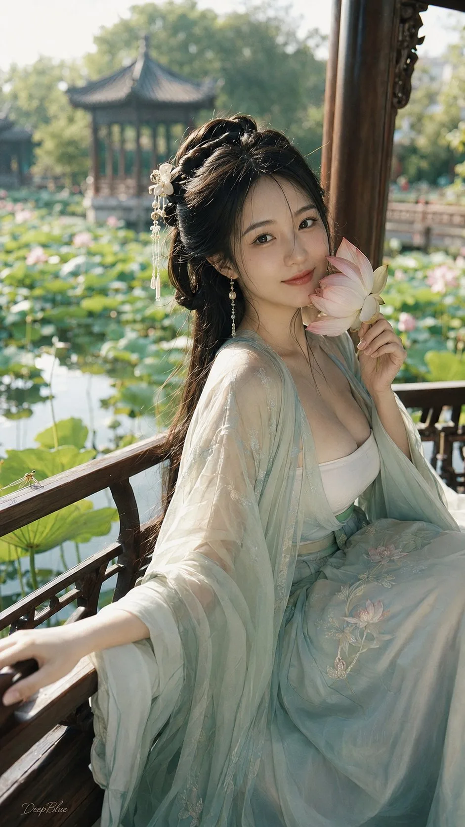 โฉมงามในสระบัว: ฤดูร้อนริมน้ำ 1