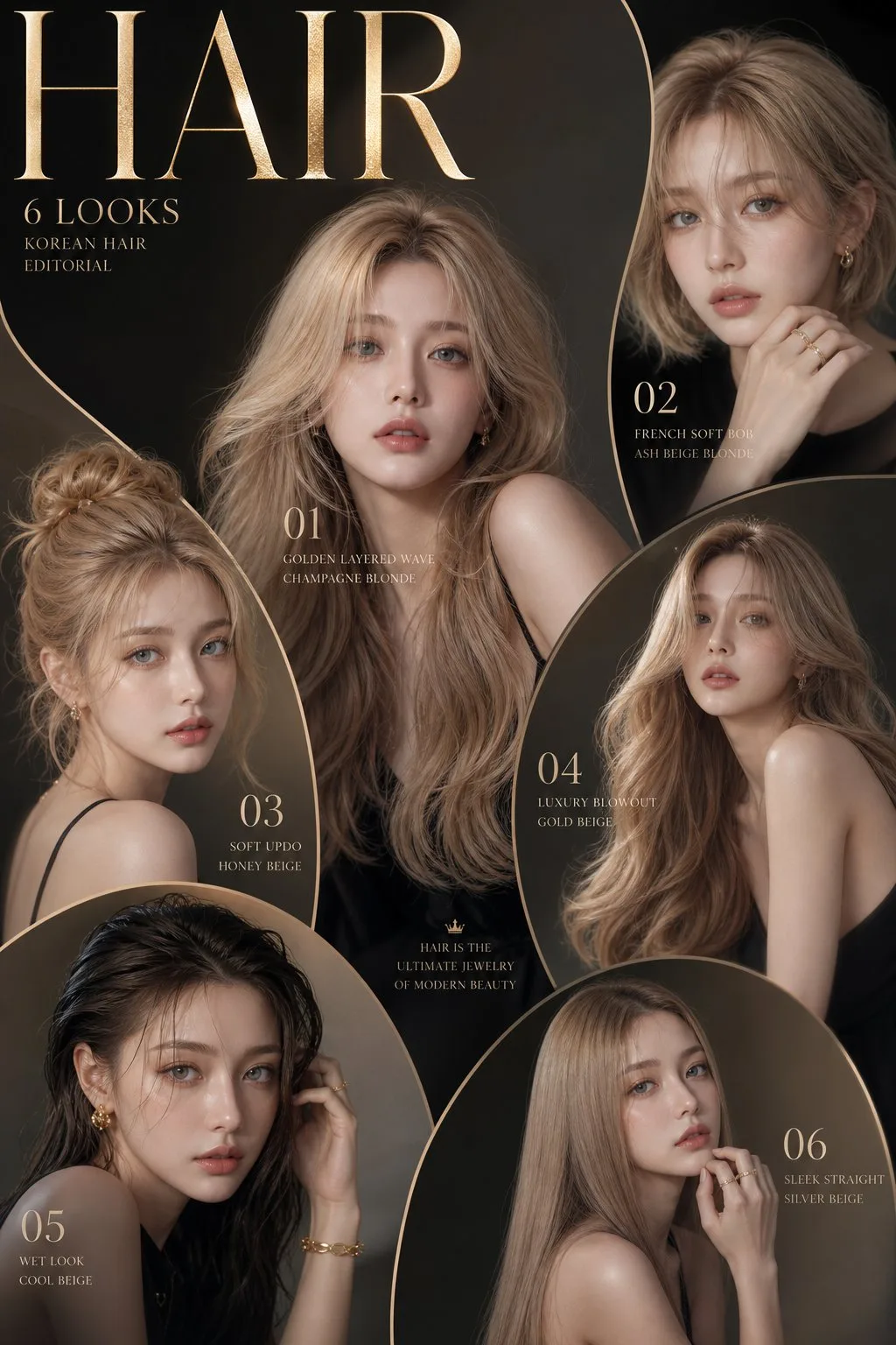 โปสเตอร์แฟชั่นทรงผมโอต์กูตูร์ 2