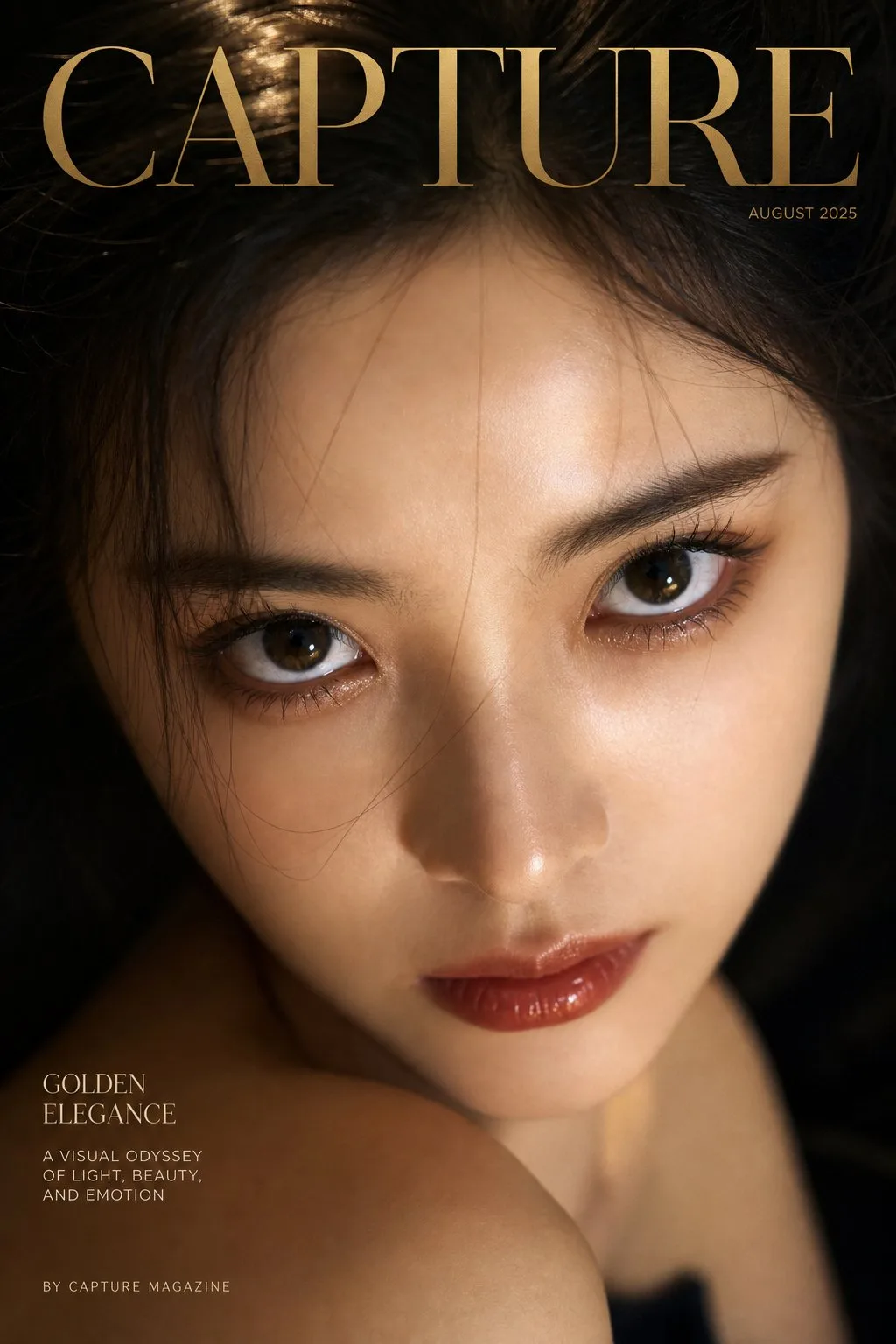 ปกนิตยสารหรู: มุมมองเงยหน้า สบตา เก็บทุกรายละเอียด 1
