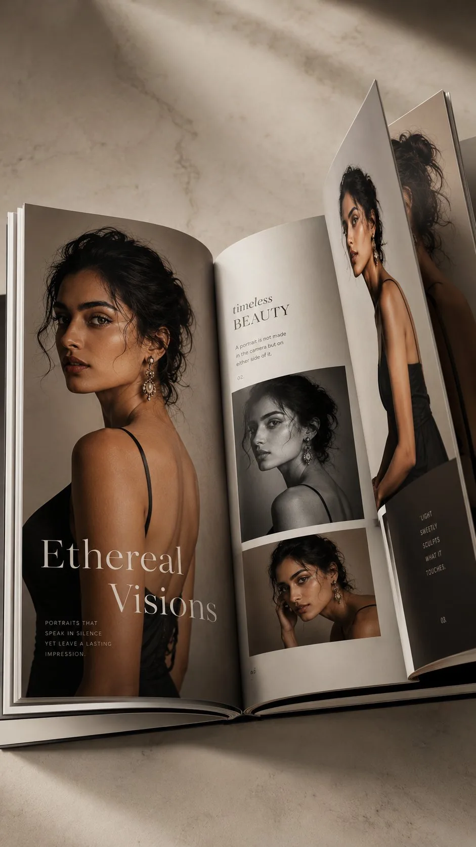 สมุดภาพแฟชั่นหรูหรา สไตล์ Vogue 1