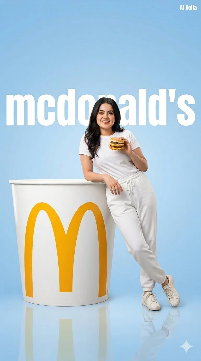 โปสเตอร์แมคโดนัลด์ มินิมอล ชิค สไตล์แฟชั่น 1