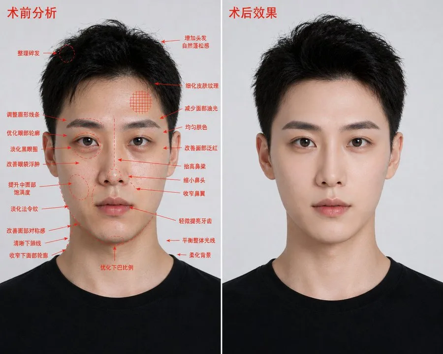 พิมพ์เขียวเทียบภาพก่อน-หลังศัลยกรรมความงาม 2