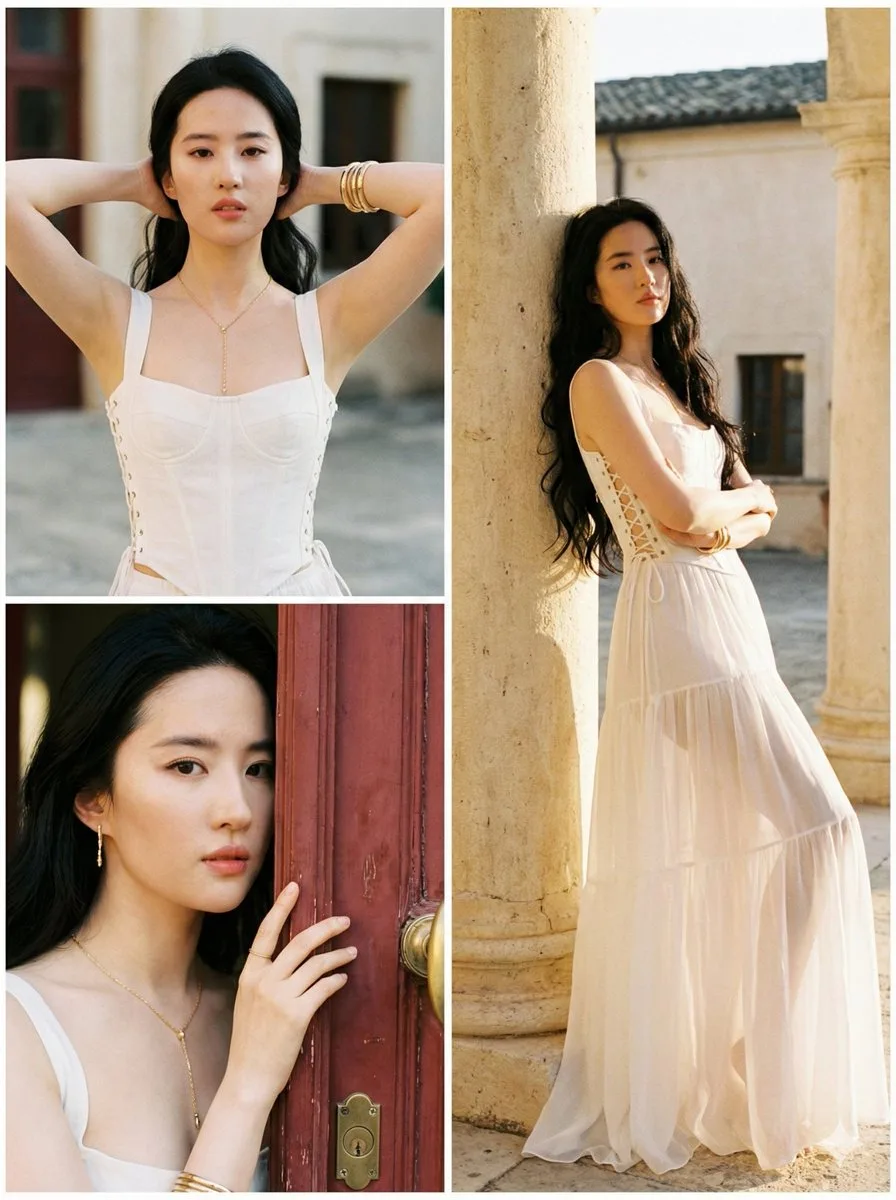 สามภาพคู่แฟชั่นวิกตอเรียกับประตูแดงเมดิเตอร์เรเนียน 1