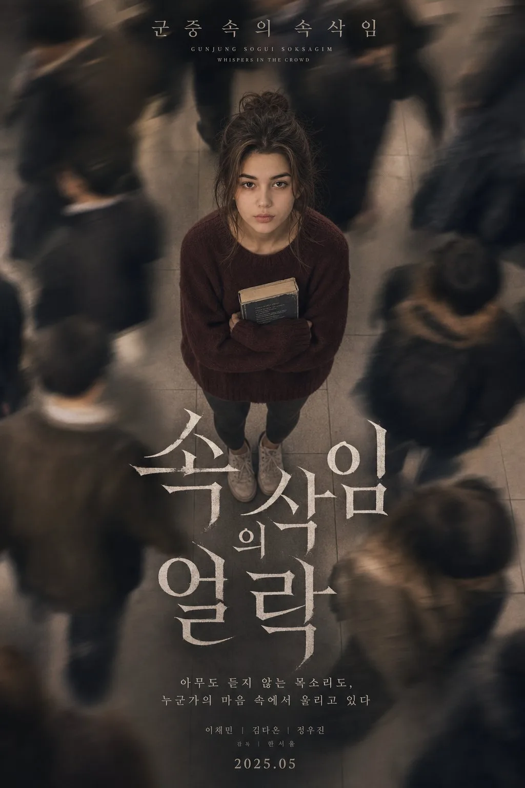 โปสเตอร์ดราม่าเกาหลี: สาวน้อยโดดเดี่ยวในความมืด 1