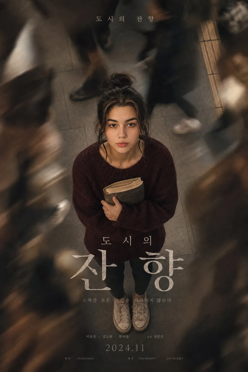 โปสเตอร์ดราม่าเกาหลี: สาวน้อยโดดเดี่ยวในความมืด 2