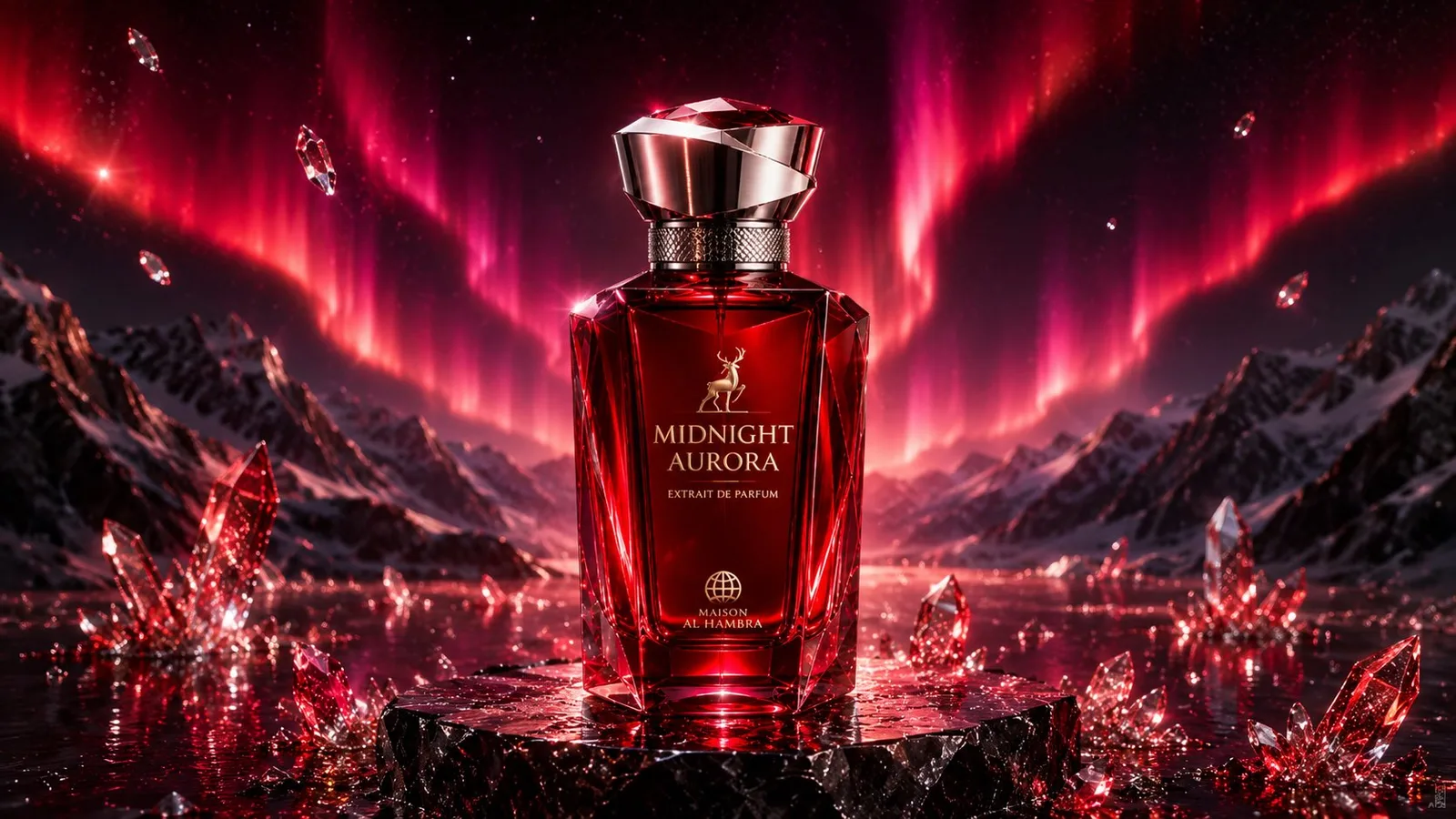 สร้างสรรค์บรรยากาศหรูหราของน้ำหอม Midnight Aurora 2