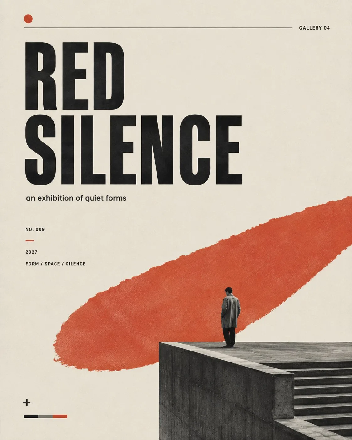 โปสเตอร์ภาพยนตร์มินิมอล สไตล์บรรณาธิการ 2