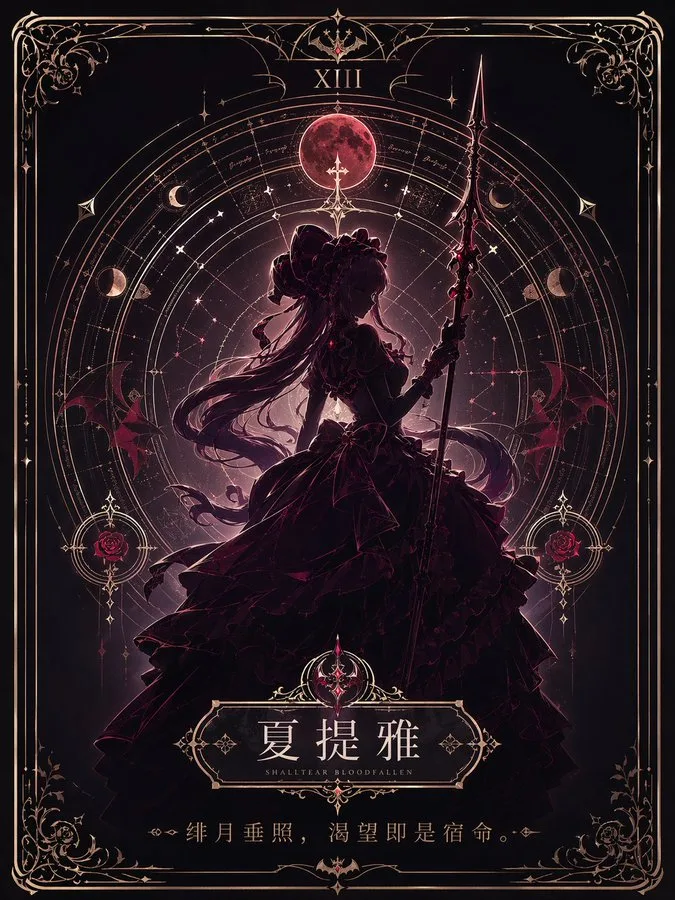 โปสเตอร์ไพ่ทาโรต์ดวงดาวมินิมอล 2