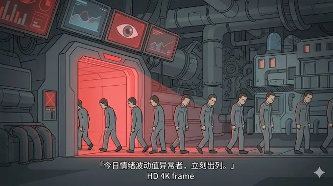 ภาพเล่าเรื่อง 2D สไตล์มังงะ โทนหม่น 1