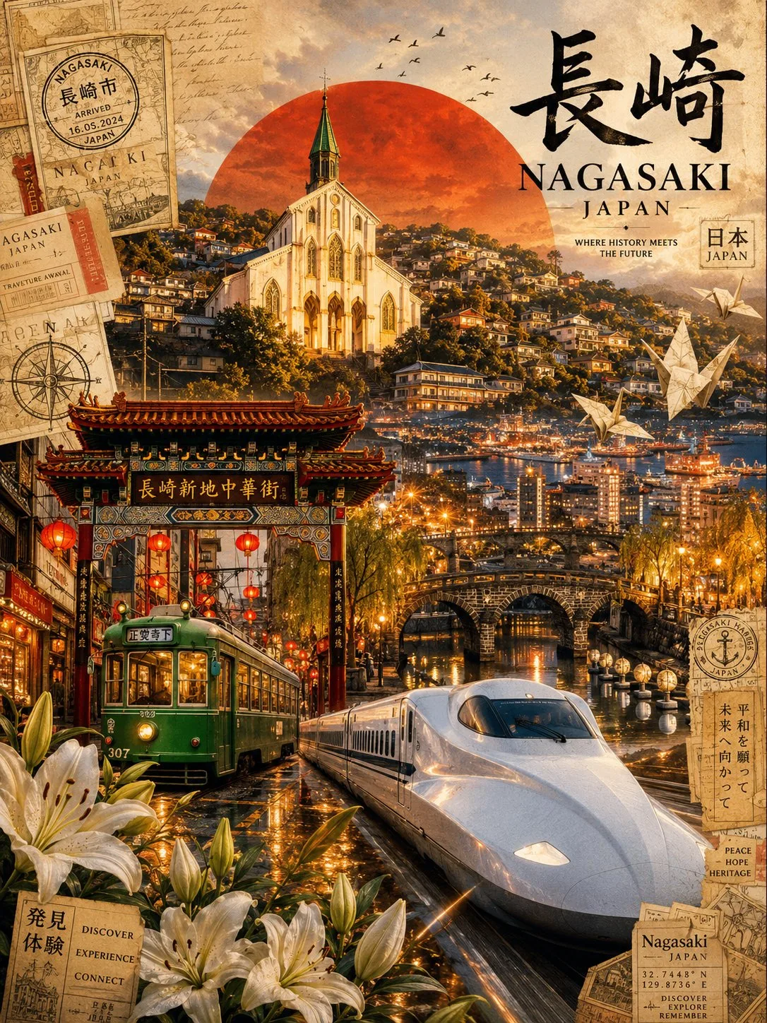 โปสเตอร์นางาซากิ: อดีตบรรจบอนาคต 1