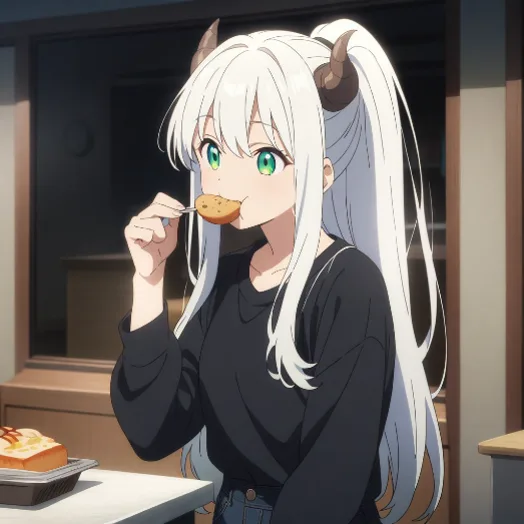 ตัวละครกินเมนูเด็ดด้วยพลังกล้วยนาโน