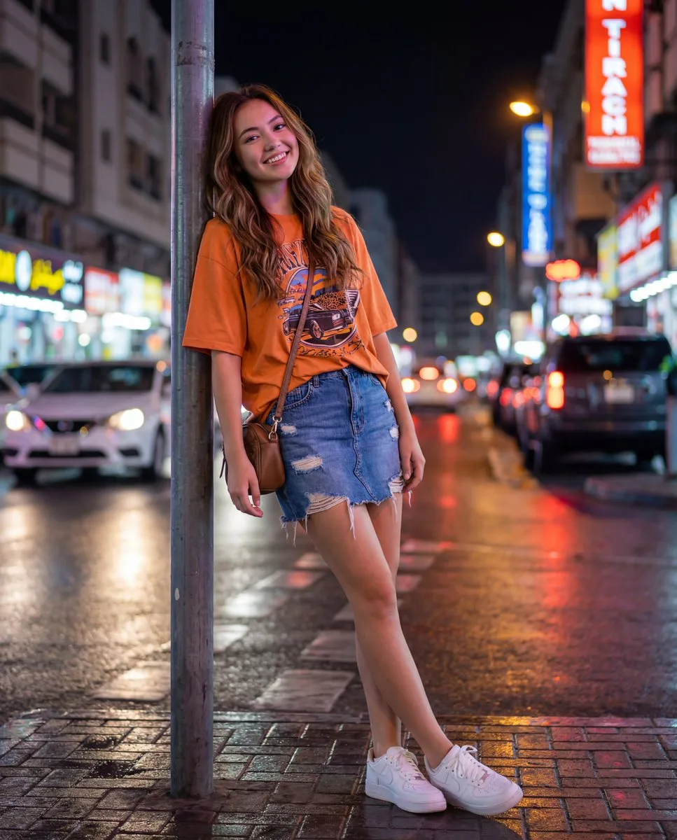 สาวเมืองในคืนนีออน: ภาพยนตร์และแสงโบเก้ 1
