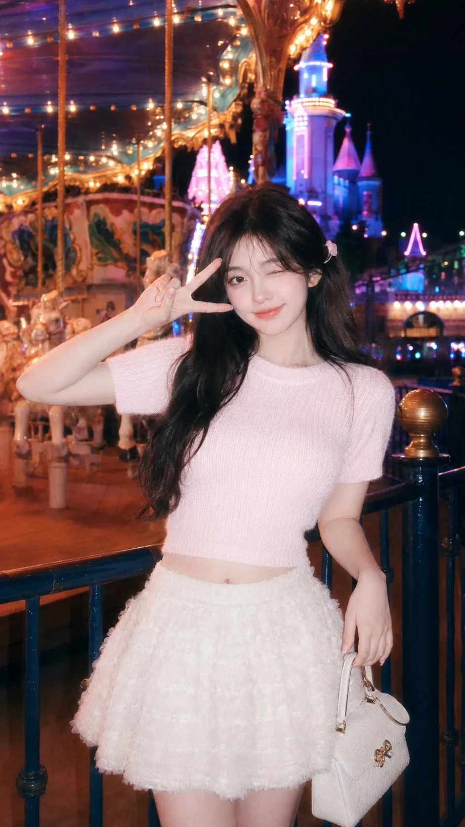 สาวหวานเท่ในสวนสนุกยามค่ำคืน สไตล์ CCD 2
