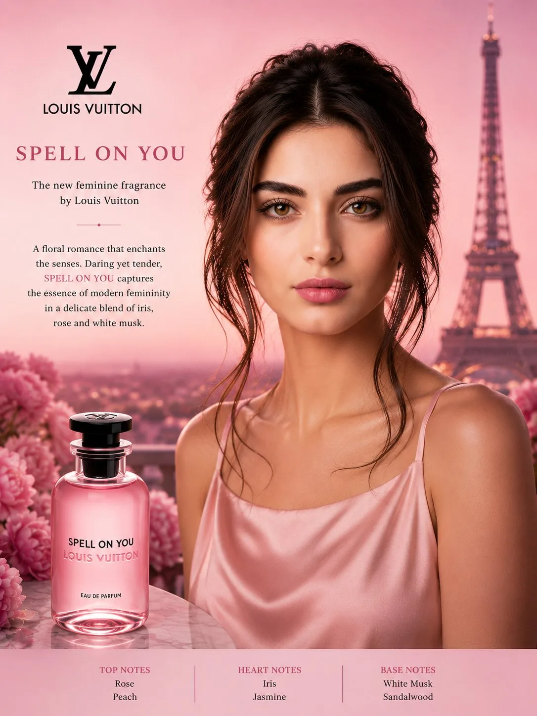 ภาพโฆษณาน้ำหอม Noiréva Paris: ค่ำคืนแห่งปารีส 1