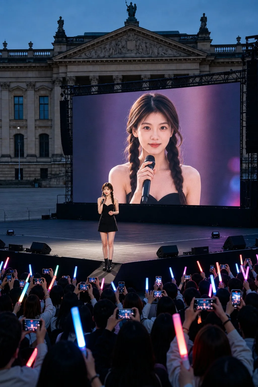 ภาพบุคคลแนวสารคดีคอนเสิร์ตกลางแจ้ง 1