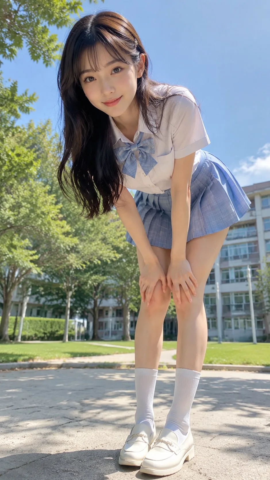 ภาพบุคคลกลางแจ้ง: มุมต่ำ สัมผัสใกล้ชิด 2