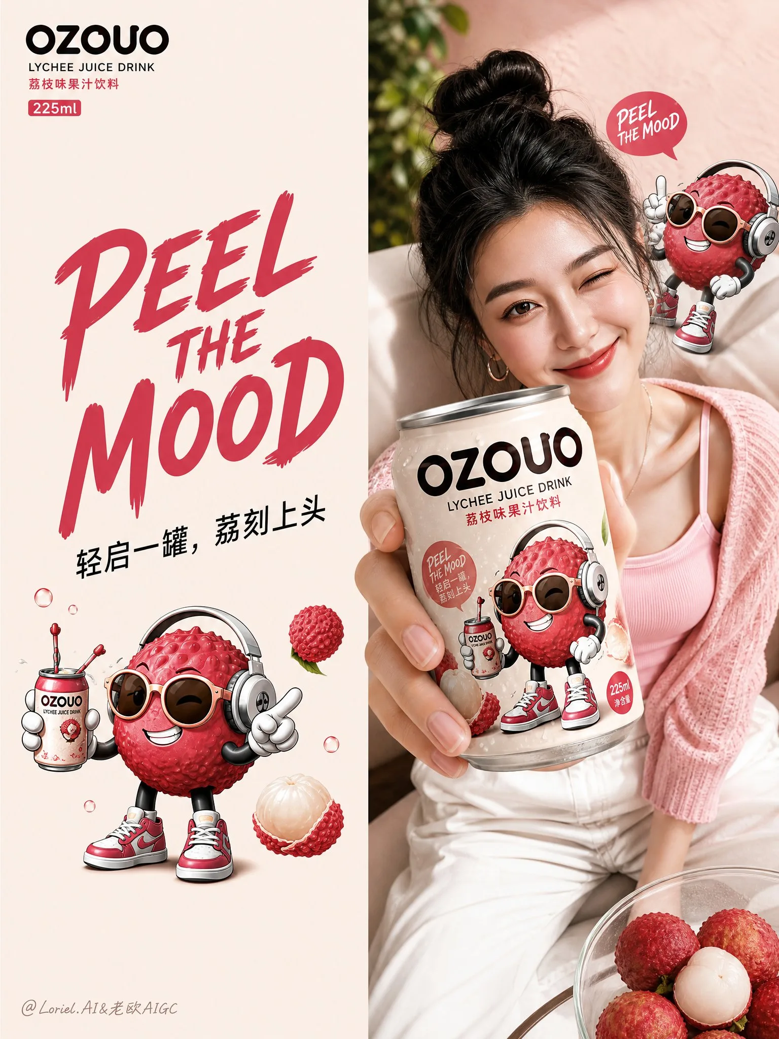 แอปพลิเคชันภาพ OZOUO สำหรับค้าปลีก (ผลไม้ลิ้นจี่) 1