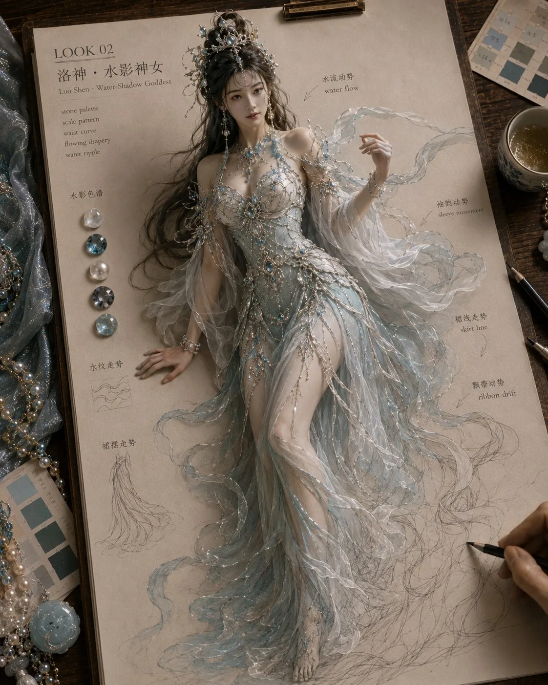 กระดาษมีชีวิต: เทพธิดาโอเรียนทัล โอต์กูตูร์ 2
