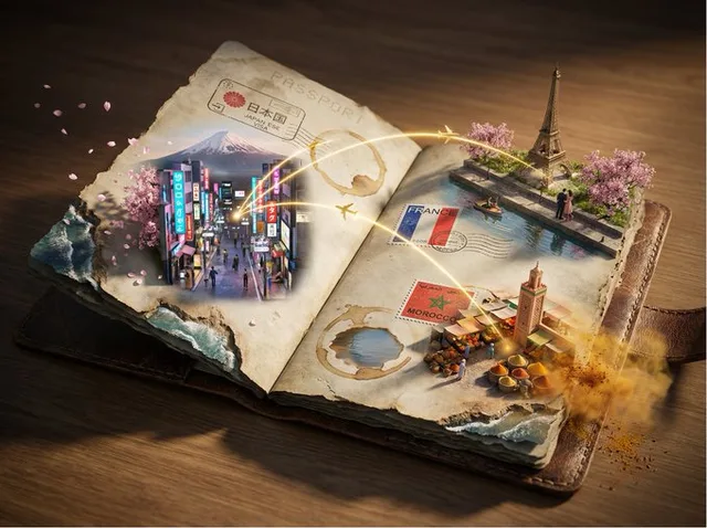 หนังสือเดินทางผจญภัย: แผนที่แห่งความฝัน
