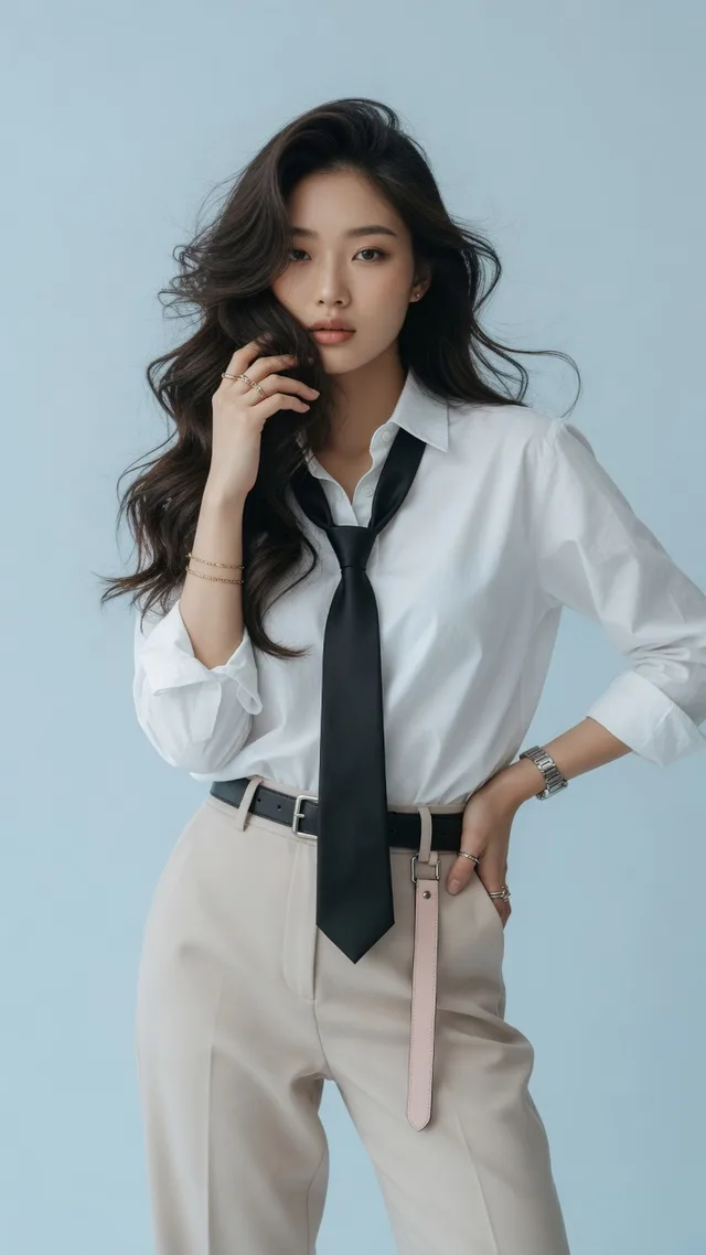 สาวเอเชียในนิตยสารแฟชั่น: สไตล์เรียบหรู