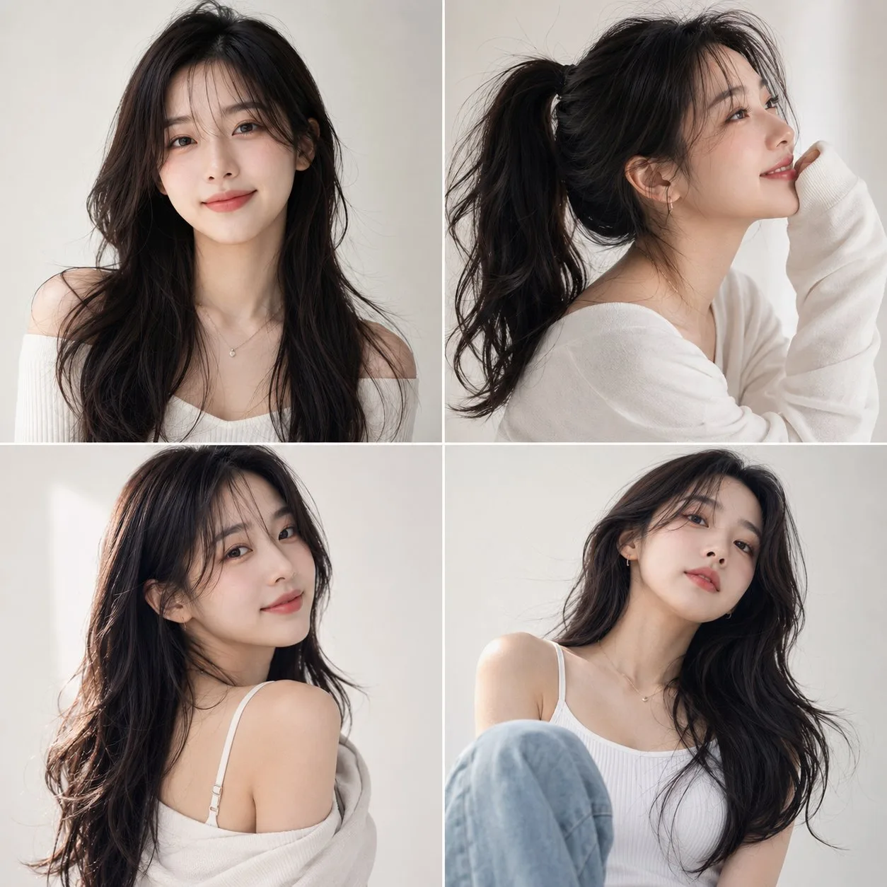 ภาพพอร์เทรตหญิงสาวเกาหลี สไตล์สวยหวานเป็นธรรมชาติ 1