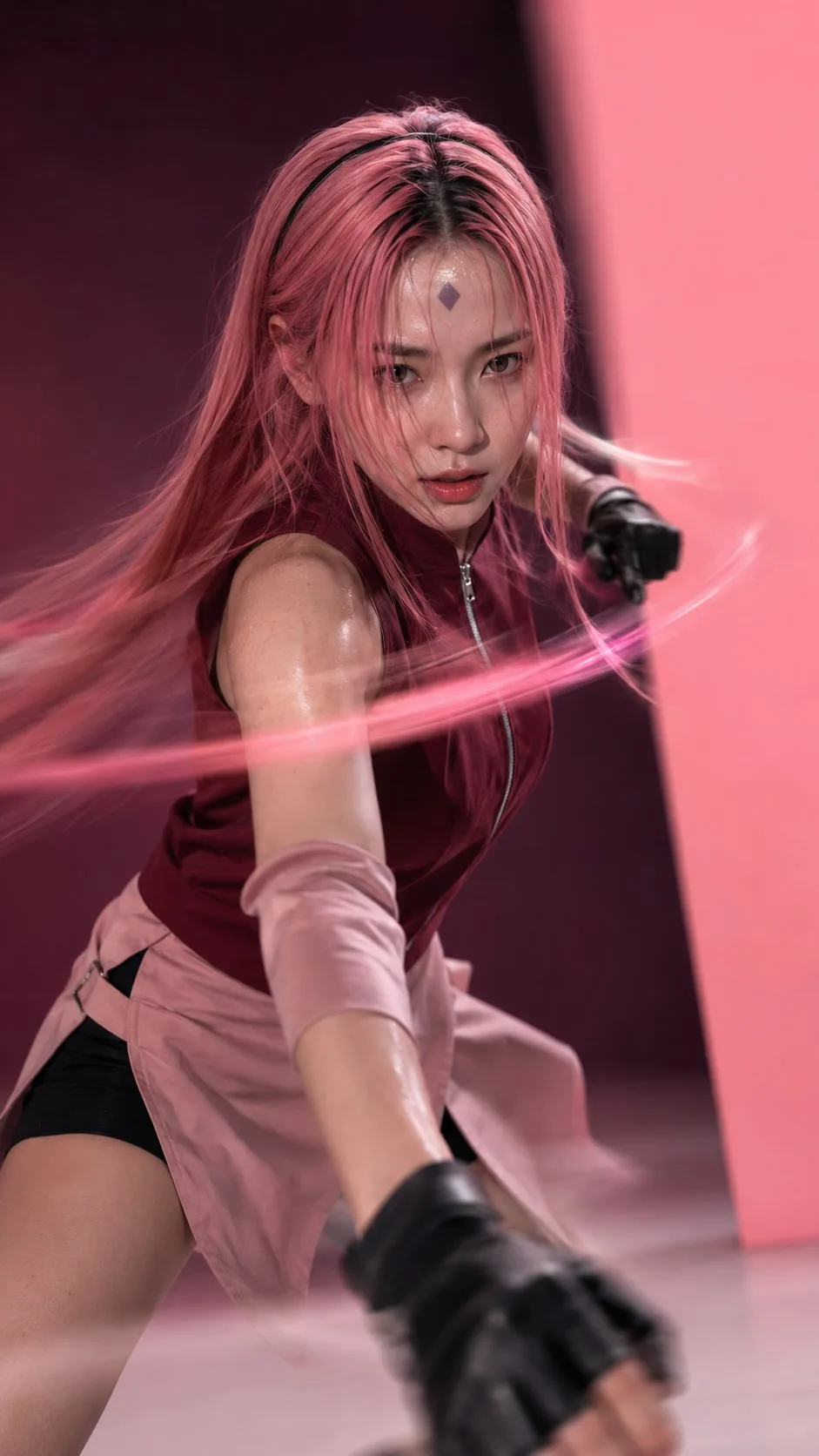 นารูโตะ: สาวสวยต่อสู้สุดสมจริง ซูมใกล้ 2