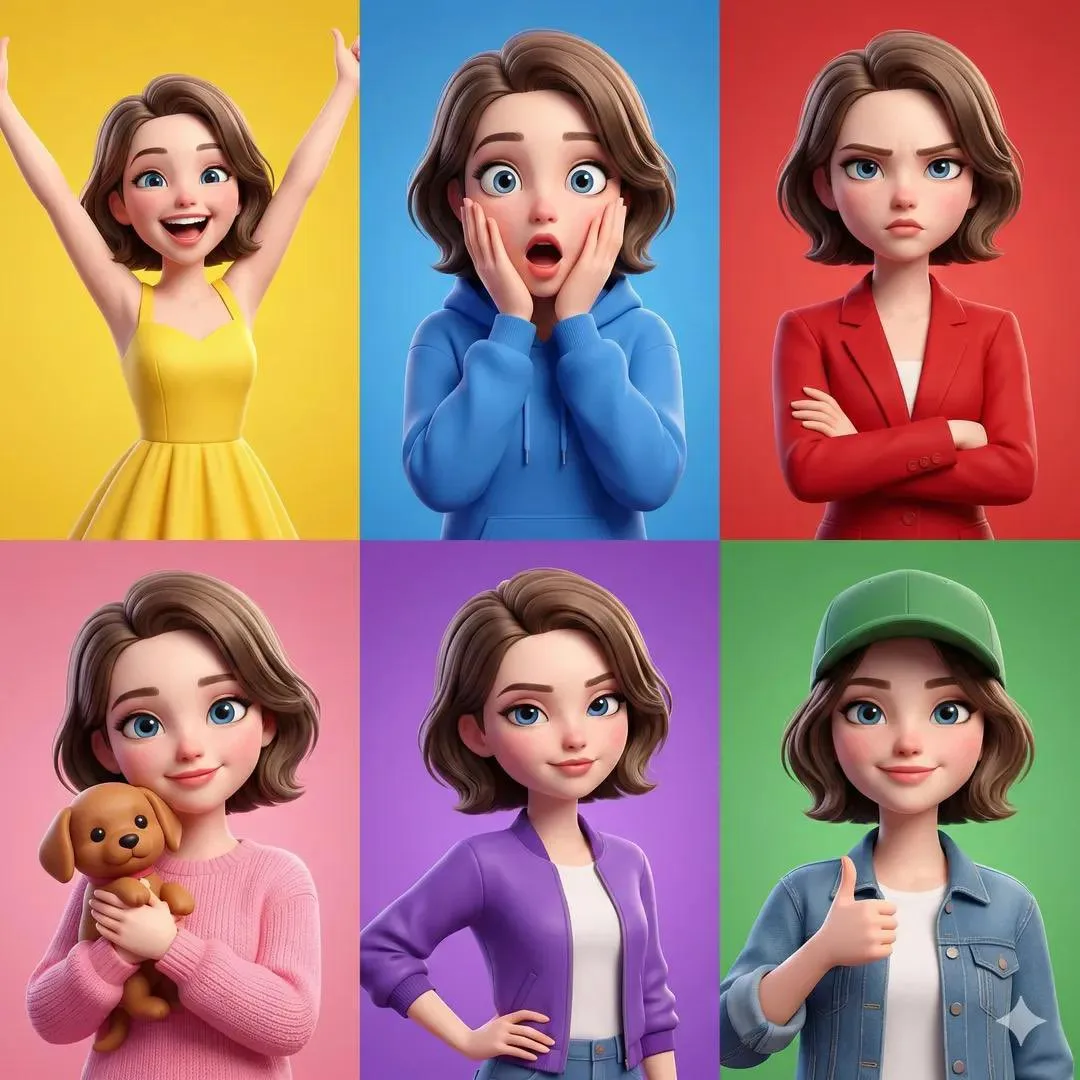 สาวพิกซาร์ 6 ช่อง 6 อารมณ์ 1