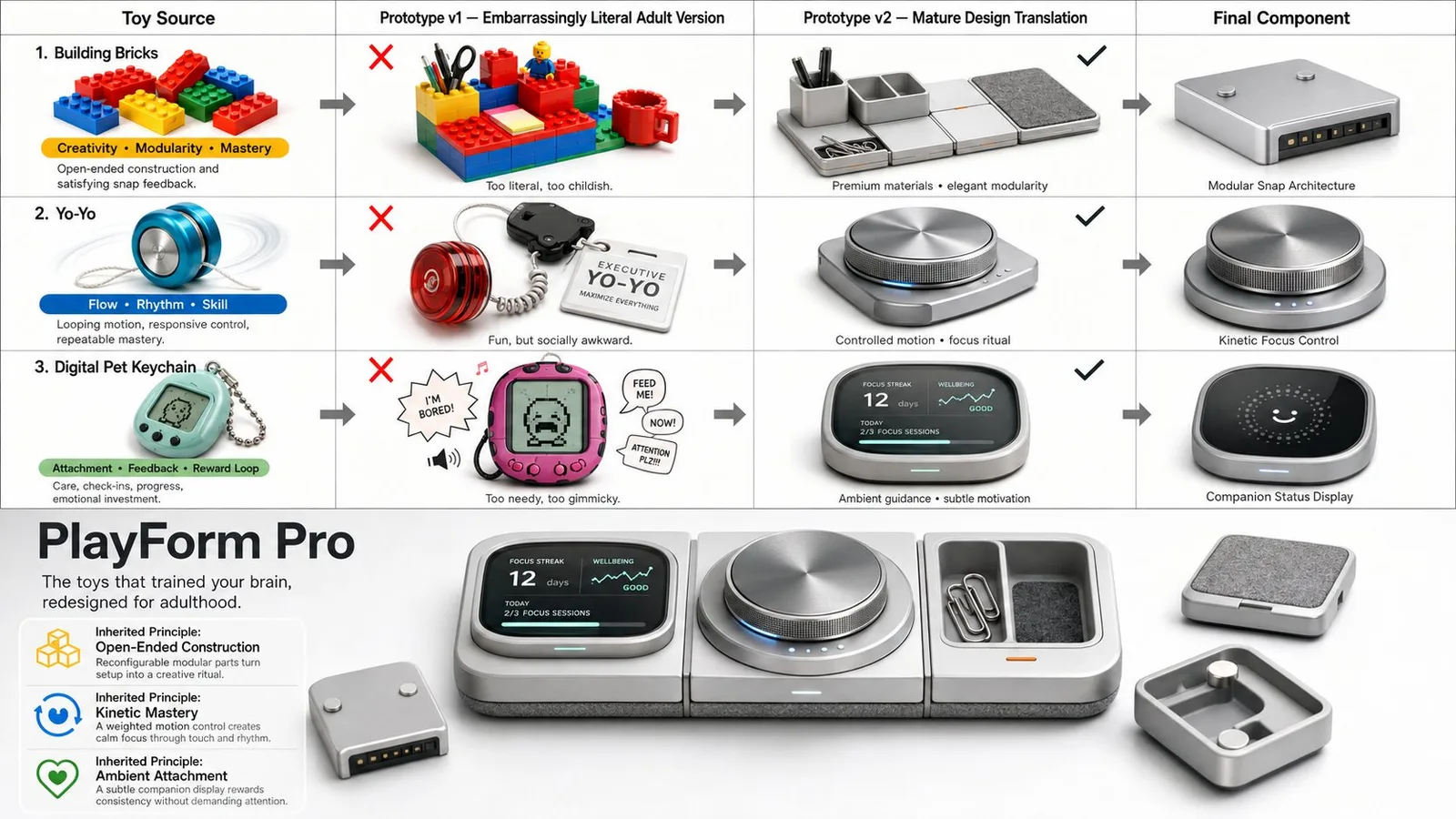 PlayForm Pro: ของเล่นวัยเด็ก สู่ผลิตภัณฑ์พรีเมียมผู้ใหญ่ 1