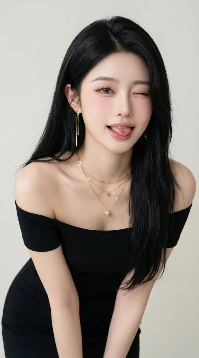 สาวดำขี้เล่น: ภาพบุคคลในสตูดิโอ