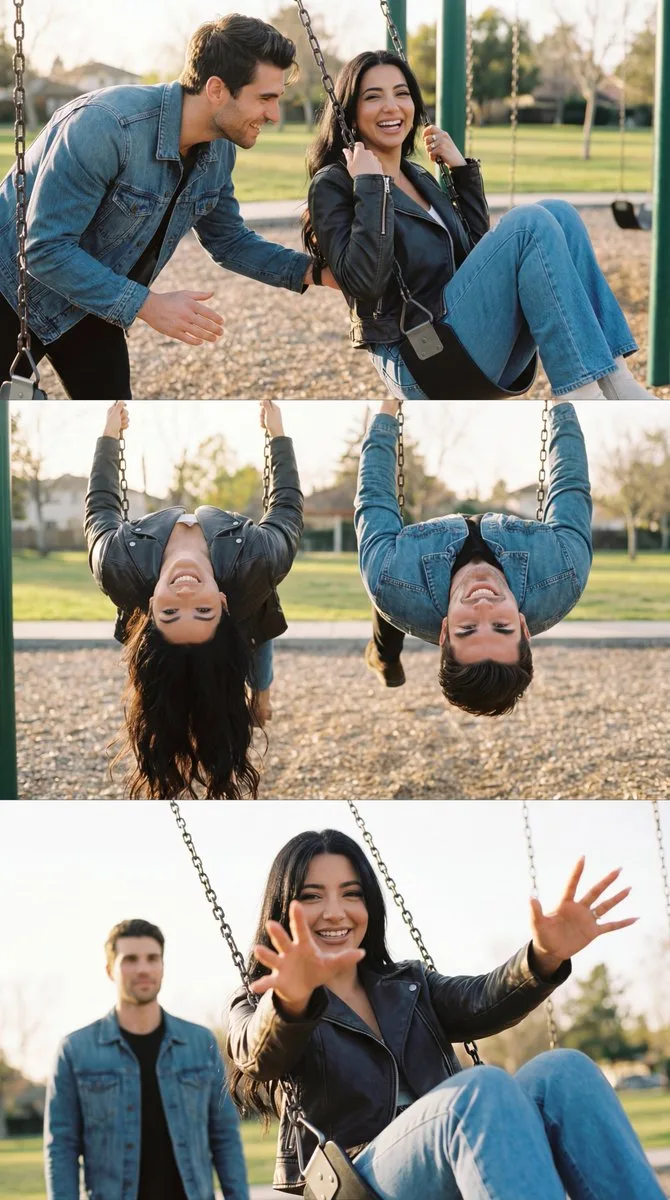 คู่รักขี้เล่นบนชิงช้า ภาพยนตร์ไตรภาคเหนือจริง 1