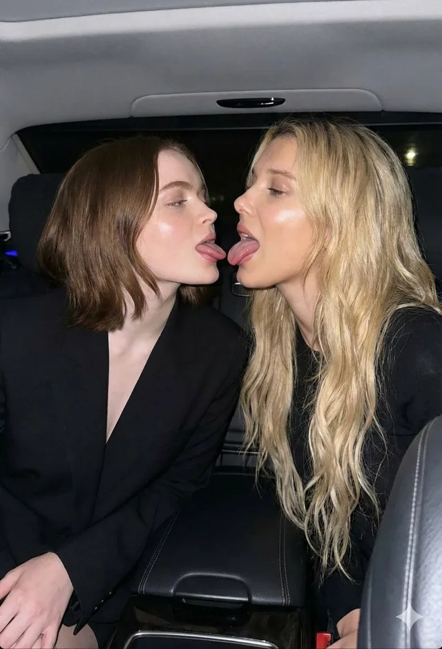 สองสาวสุดป่วน แฟลชหลังรถหรู