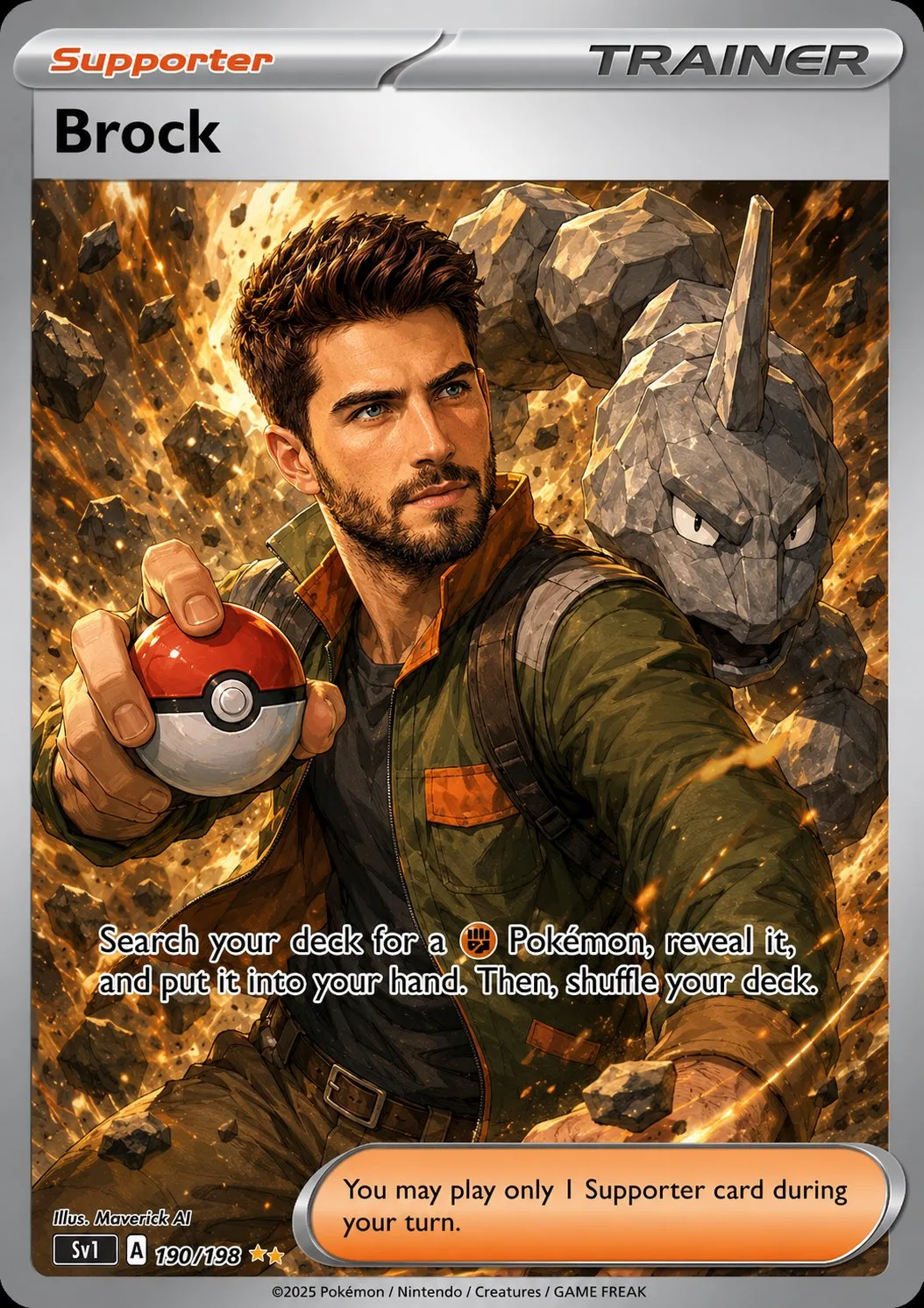 เทรนเนอร์โปเกมอนสไตล์อนิเมะ: ภาพเต็มการ์ด 2
