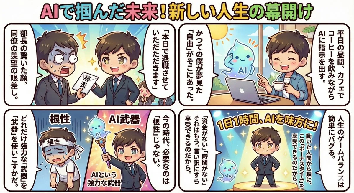 พนักงานออฟฟิศพลิกชีวิต: มังงะป็อปน่ารัก 4 ช่อง 1