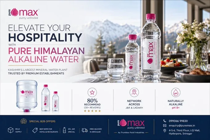 แผ่นพับโรงแรม PURE MAX สไตล์หรูหรา 1