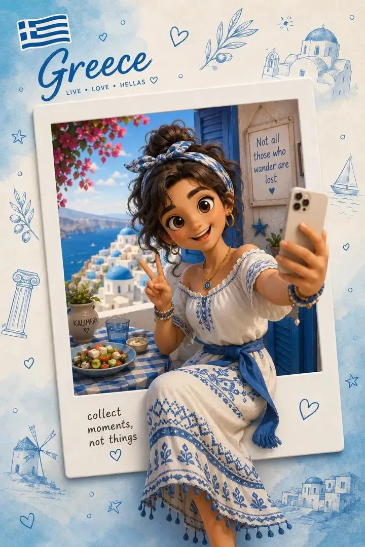 โปสเตอร์ท่องเที่ยว 3D สไตล์พิกซาร์สุดน่ารัก 2