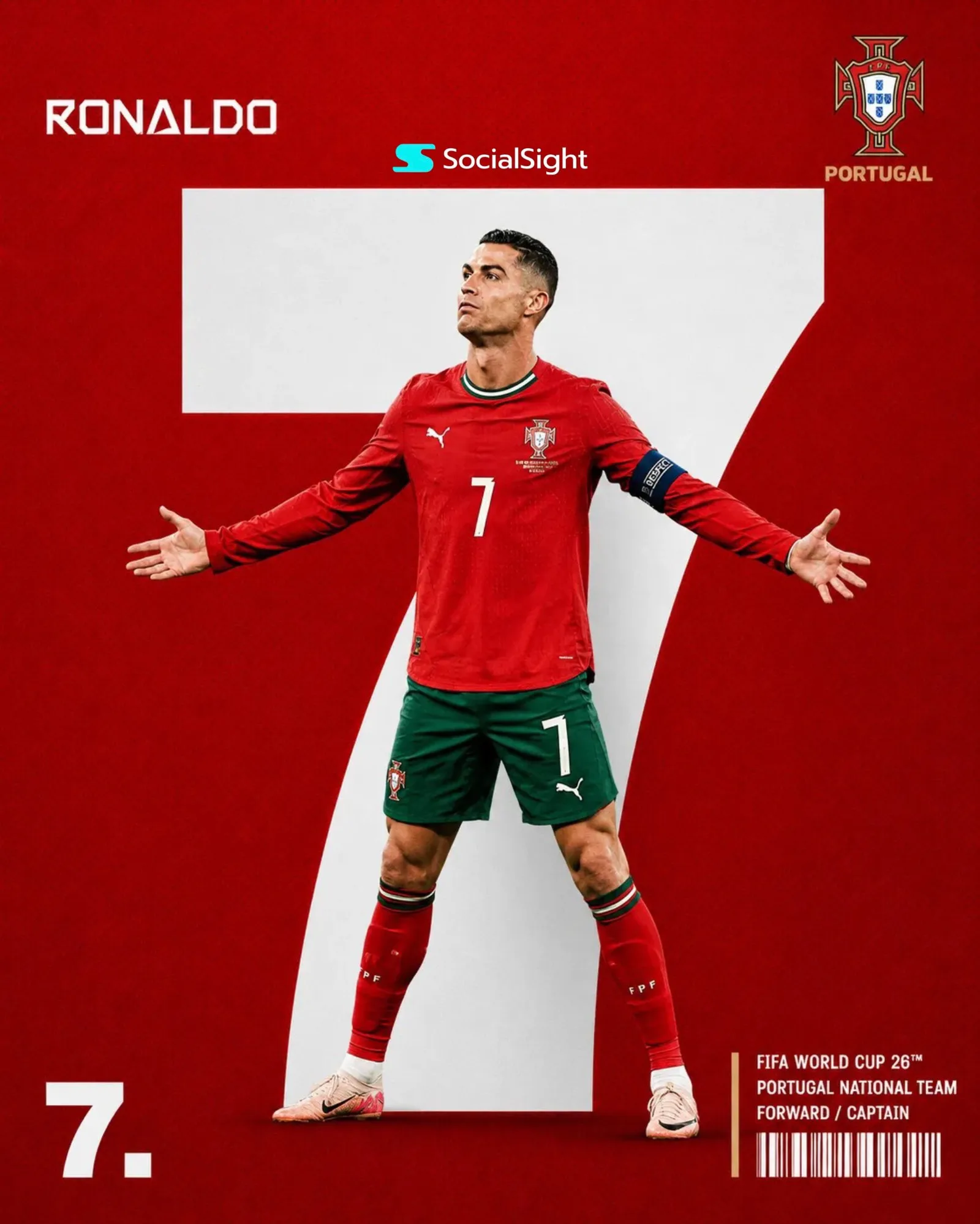 โปสเตอร์ฟุตบอลโลก สไตล์โมเดิร์น พรีเมียม 1
