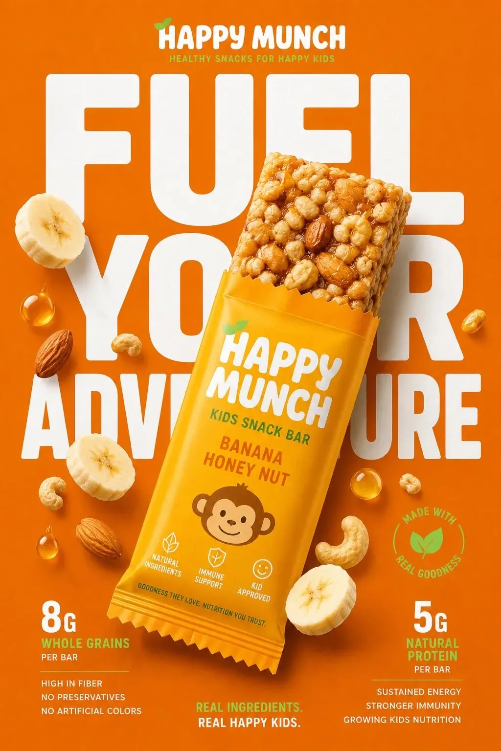 โปสเตอร์ขนมเพื่อสุขภาพสไตล์มินิมอลโมเดิร์นพรีเมียม 2