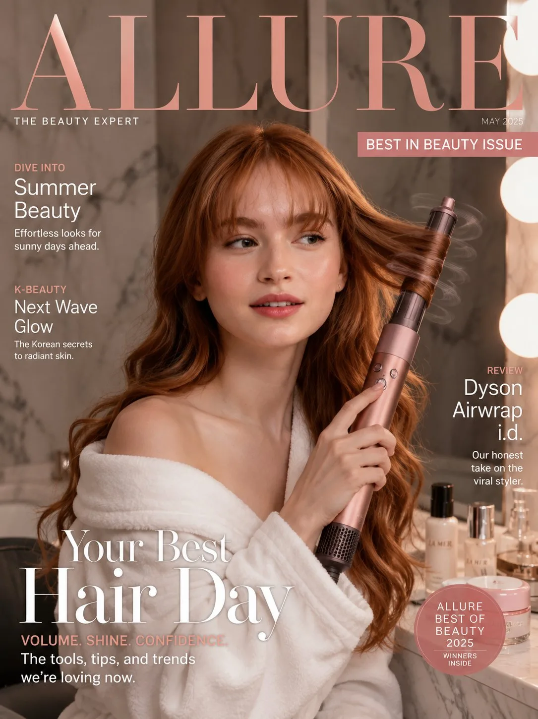 ปกนิตยสาร Dyson Airwrap: ความงามเกาหลีสุดหรู 1